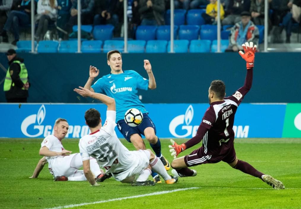 РОСГОССТРАХ-Чемпионат России 2017/18, 15-й тур, «Зенит» — «Локомотив»