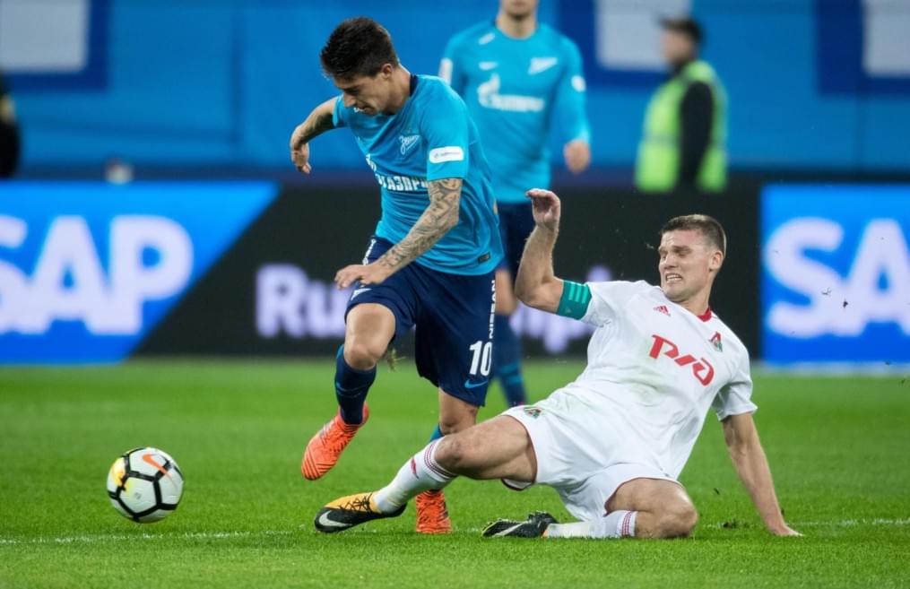 РОСГОССТРАХ-Чемпионат России 2017/18, 15-й тур, «Зенит» — «Локомотив»