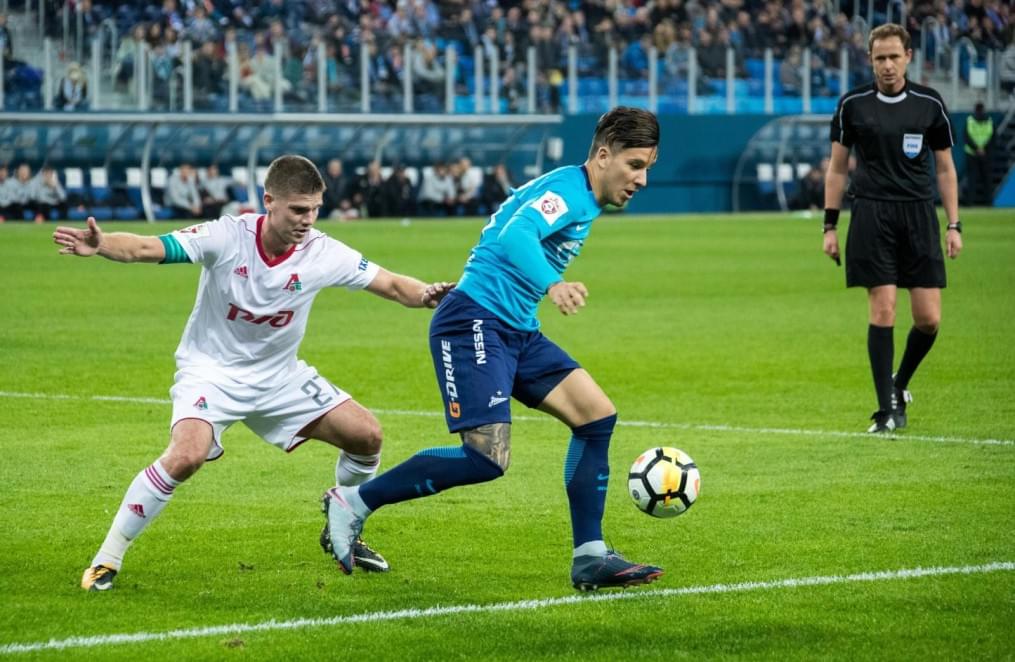 РОСГОССТРАХ-Чемпионат России 2017/18, 15-й тур, «Зенит» — «Локомотив»