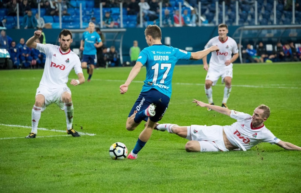 РОСГОССТРАХ-Чемпионат России 2017/18, 15-й тур, «Зенит» — «Локомотив»