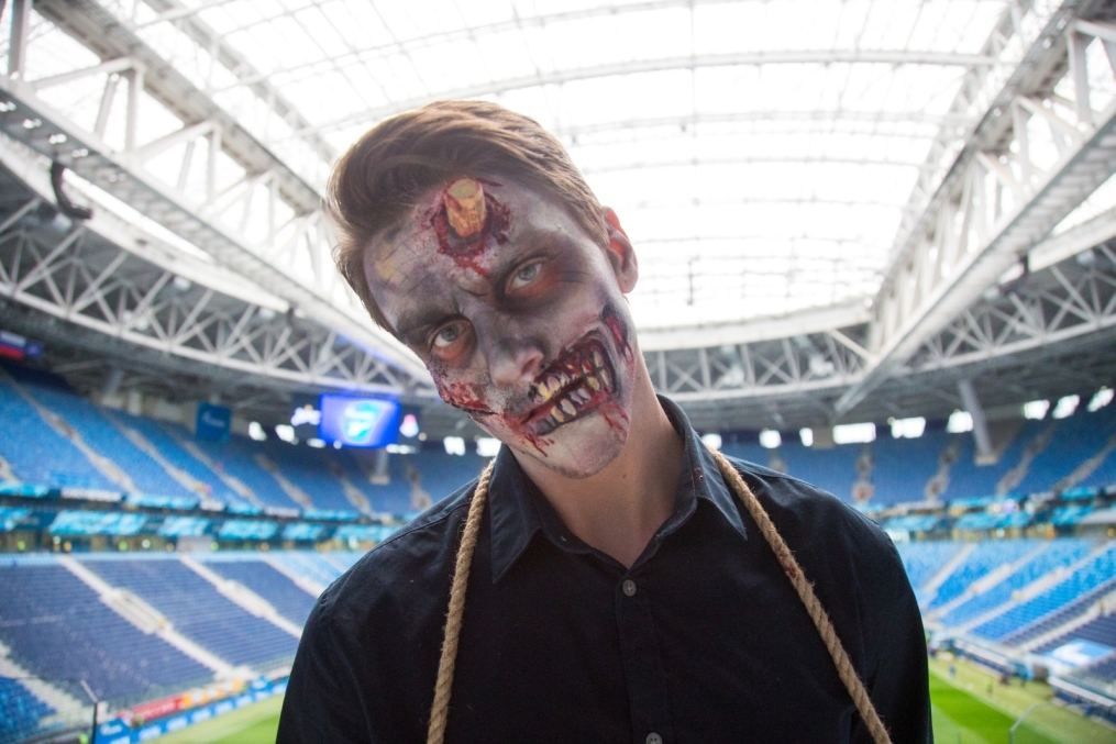 Интерактивная площадка «Будь Человеком!» от «Ростелеком» на матче «Зенит» — «Локомотив»