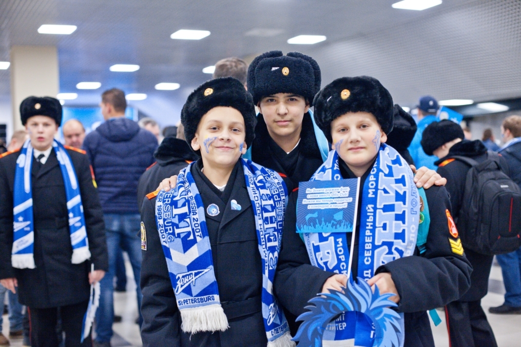 «Фан-Променад» на матче «Зенит» — «Локомотив»