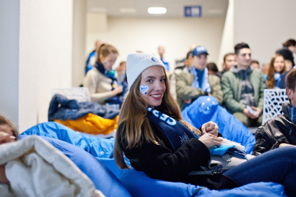 «Фан-Променад» на матче «Зенит» — «Локомотив»