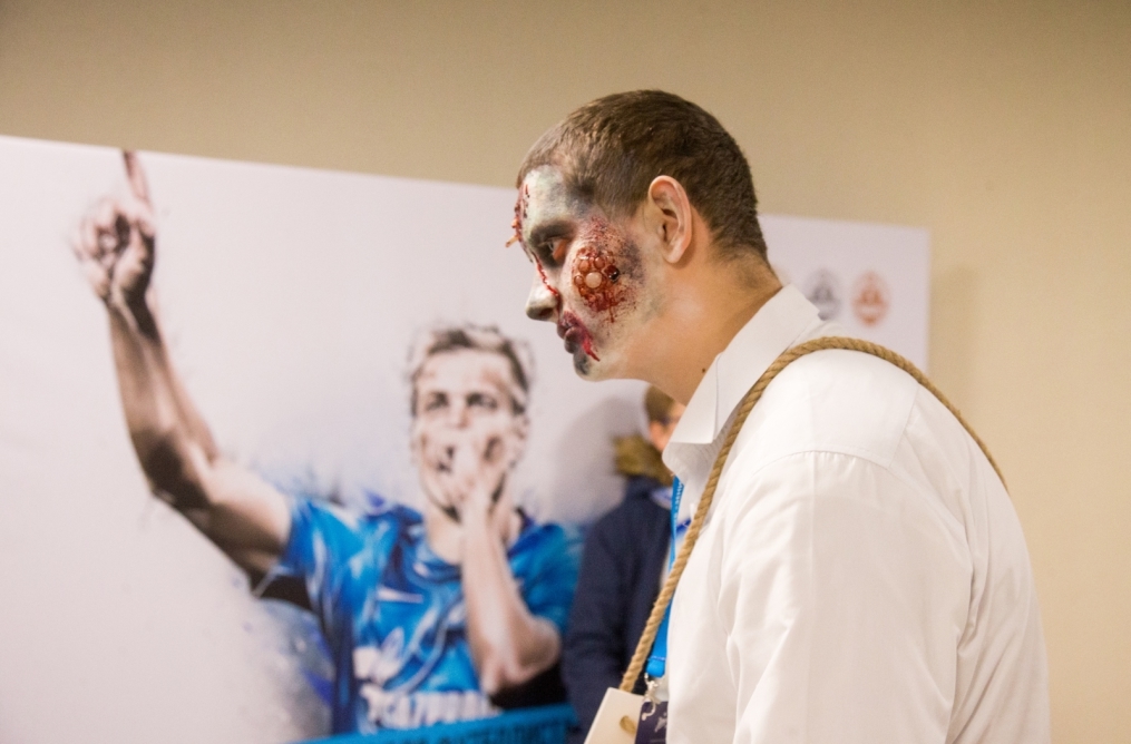 Интерактивная площадка «Будь Человеком!» от «Ростелеком» на матче «Зенит» — «Локомотив»