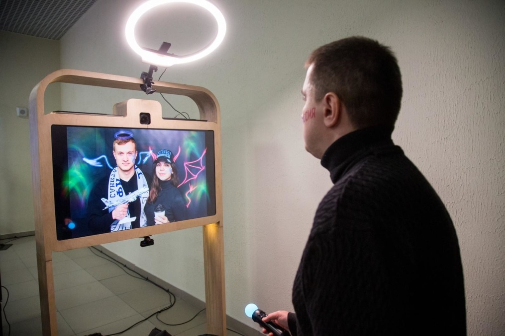 Интерактивная площадка «Вместе на высоте!» от авиакомпании «Россия» на матче «Зенит» — «Локомотив»