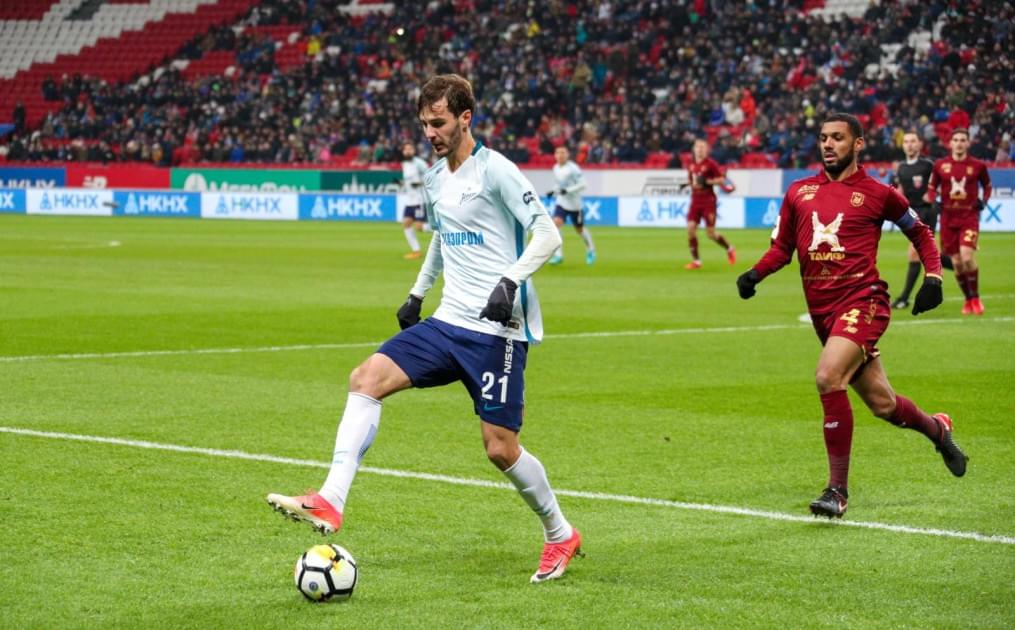 РОСГОССТРАХ-Чемпионат России 2017/18, «Рубин» — «Зенит»