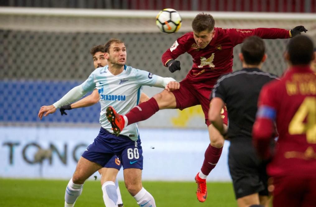 РОСГОССТРАХ-Чемпионат России 2017/18, «Рубин» — «Зенит»