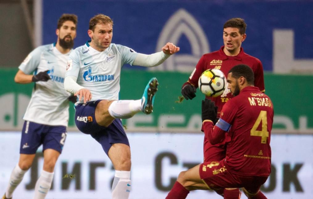 РОСГОССТРАХ-Чемпионат России 2017/18, «Рубин» — «Зенит»