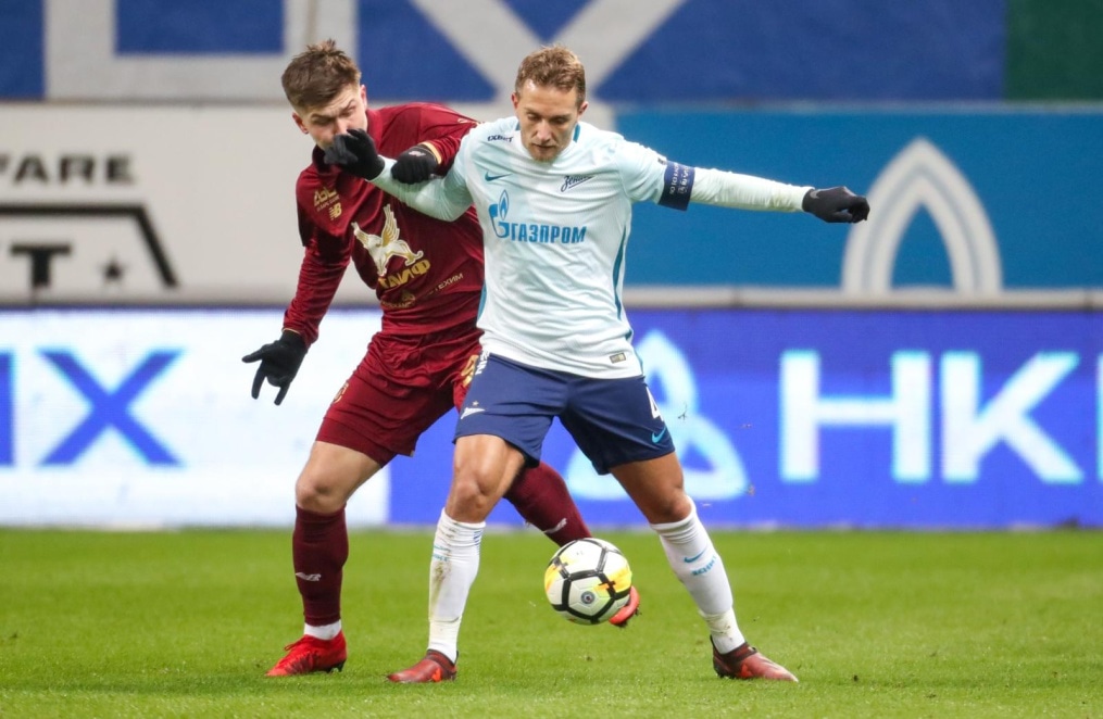 РОСГОССТРАХ-Чемпионат России 2017/18, «Рубин» — «Зенит»