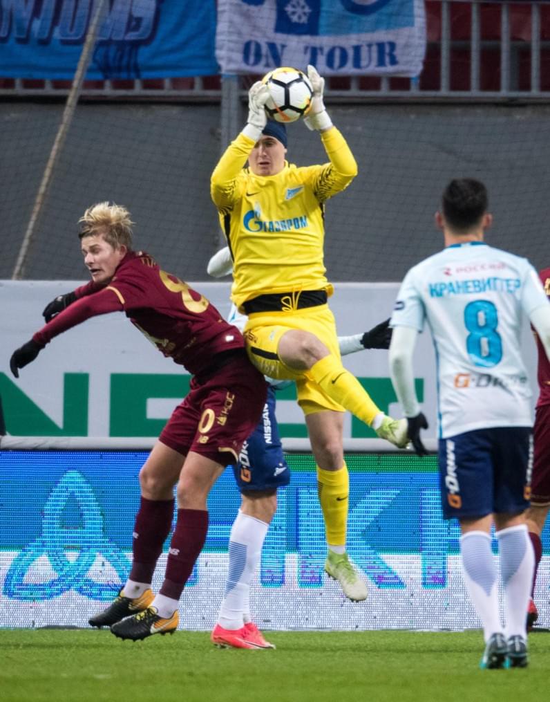 РОСГОССТРАХ-Чемпионат России 2017/18, «Рубин» — «Зенит»