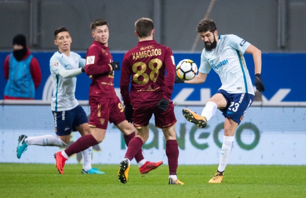 РОСГОССТРАХ-Чемпионат России 2017/18, «Рубин» — «Зенит»