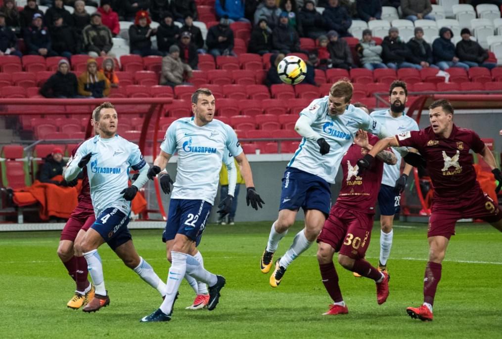 РОСГОССТРАХ-Чемпионат России 2017/18, «Рубин» — «Зенит»