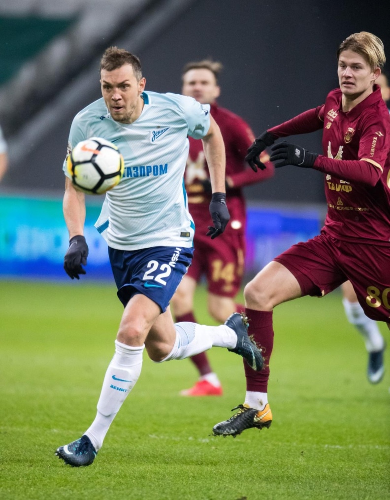 РОСГОССТРАХ-Чемпионат России 2017/18, «Рубин» — «Зенит»