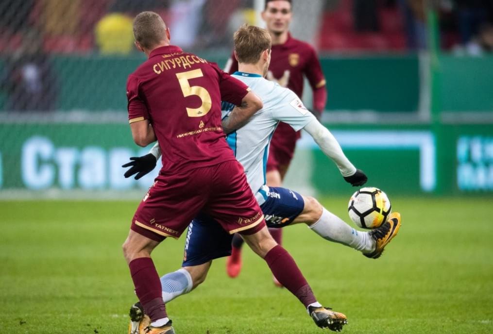 РОСГОССТРАХ-Чемпионат России 2017/18, «Рубин» — «Зенит»