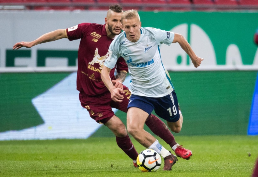 РОСГОССТРАХ-Чемпионат России 2017/18, «Рубин» — «Зенит»