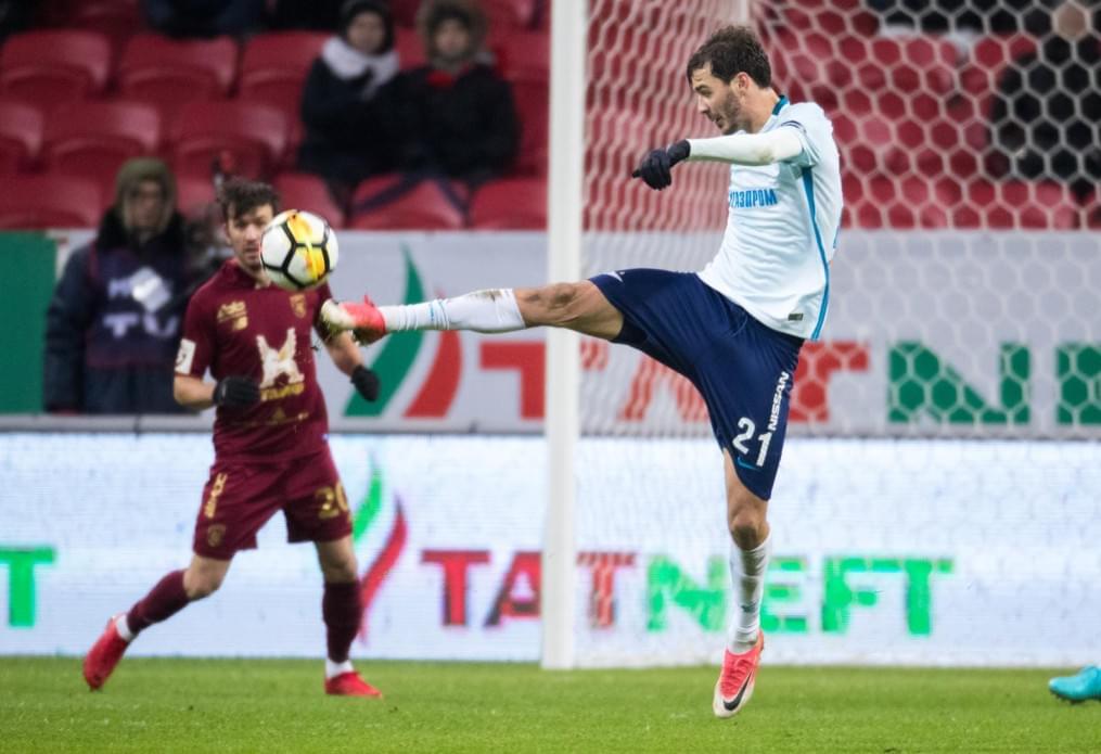 РОСГОССТРАХ-Чемпионат России 2017/18, «Рубин» — «Зенит»