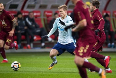 РОСГОССТРАХ-Чемпионат России 2017/18, «Рубин» — «Зенит»