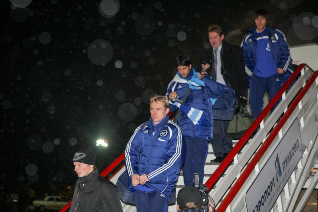 Празднование чемпионства «Зенита» на стадионе «Петровский»