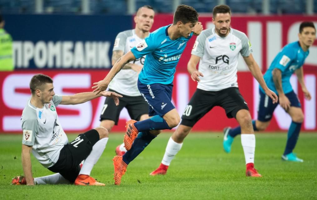 РОСГОССТРАХ-Чемпионат России 2017/18, «Зенит» — «Тосно»