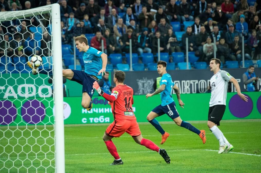 РОСГОССТРАХ-Чемпионат России 2017/18, «Зенит» — «Тосно»