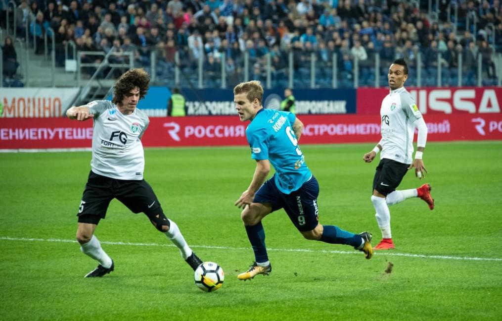 РОСГОССТРАХ-Чемпионат России 2017/18, «Зенит» — «Тосно»