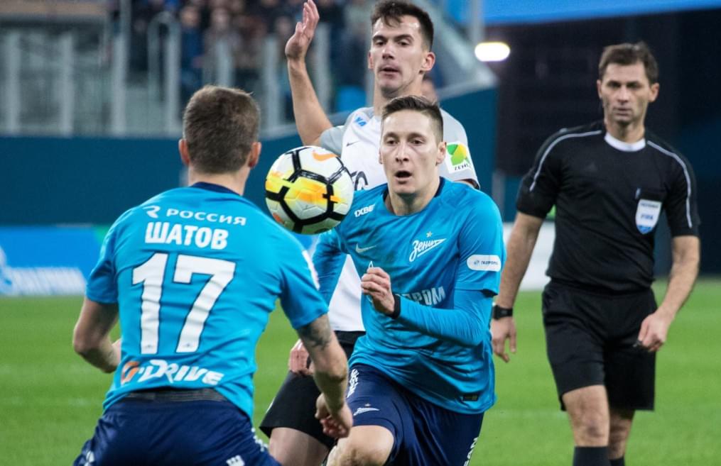 РОСГОССТРАХ-Чемпионат России 2017/18, «Зенит» — «Тосно»