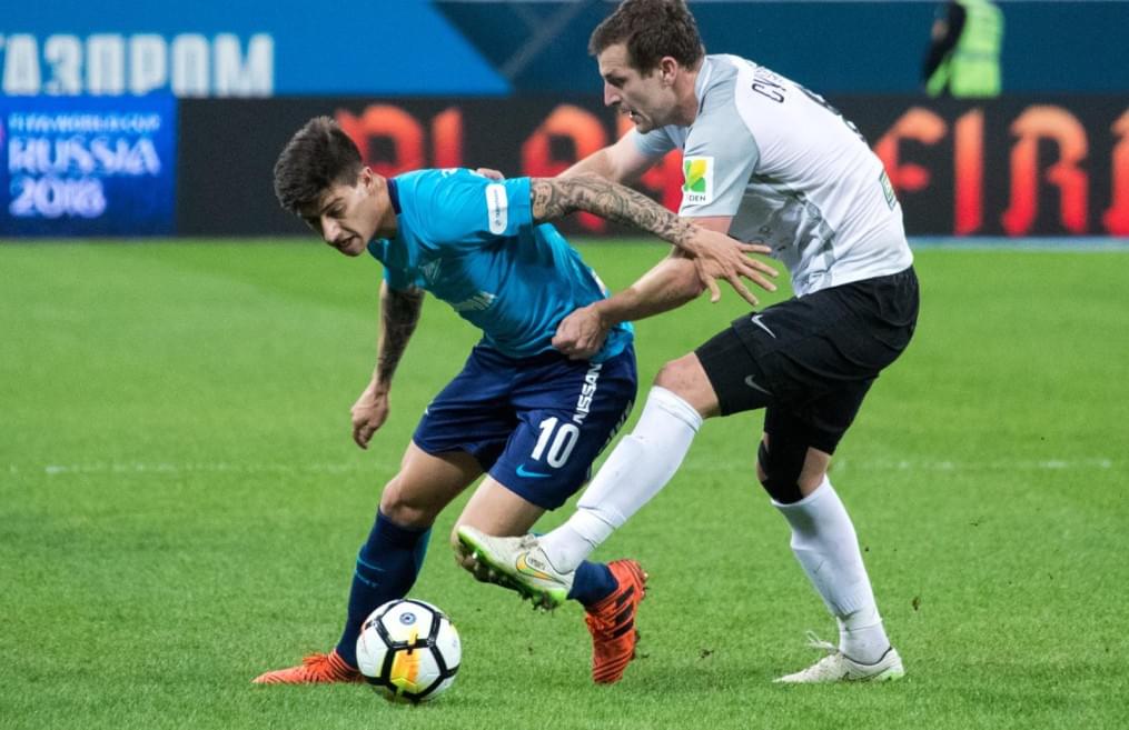 РОСГОССТРАХ-Чемпионат России 2017/18, «Зенит» — «Тосно»