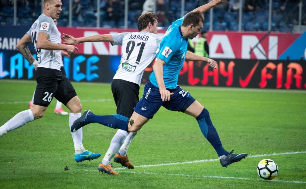 РОСГОССТРАХ-Чемпионат России 2017/18, «Зенит» — «Тосно»