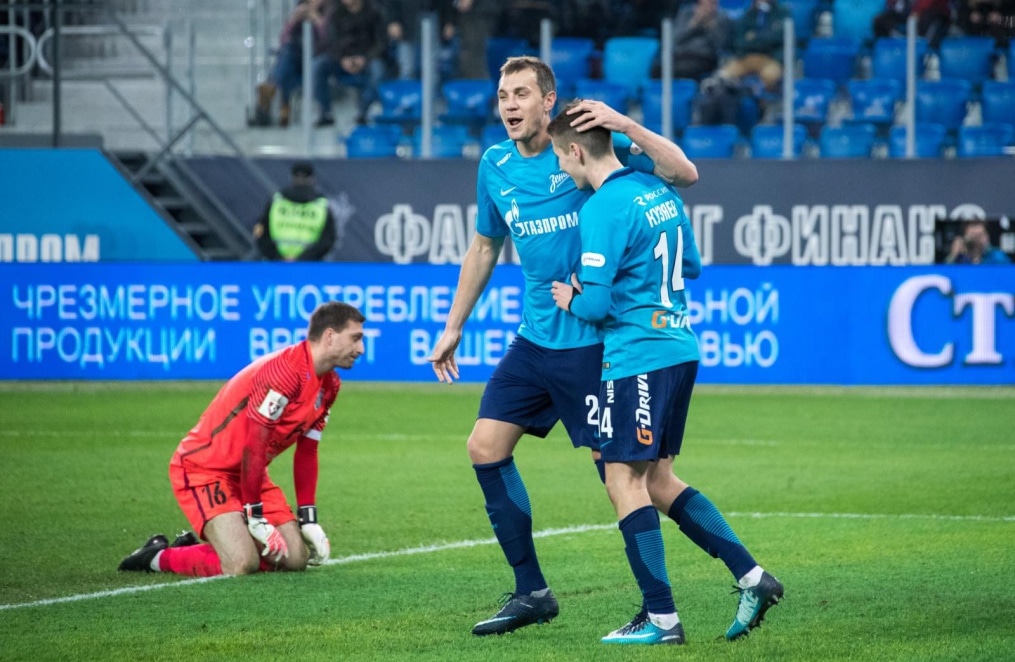 РОСГОССТРАХ-Чемпионат России 2017/18, «Зенит» — «Тосно»