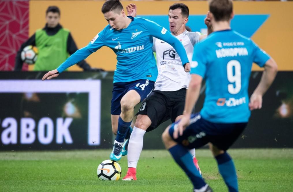 РОСГОССТРАХ-Чемпионат России 2017/18, «Зенит» — «Тосно»