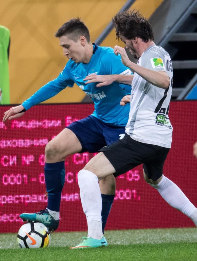 РОСГОССТРАХ-Чемпионат России 2017/18, «Зенит» — «Тосно»