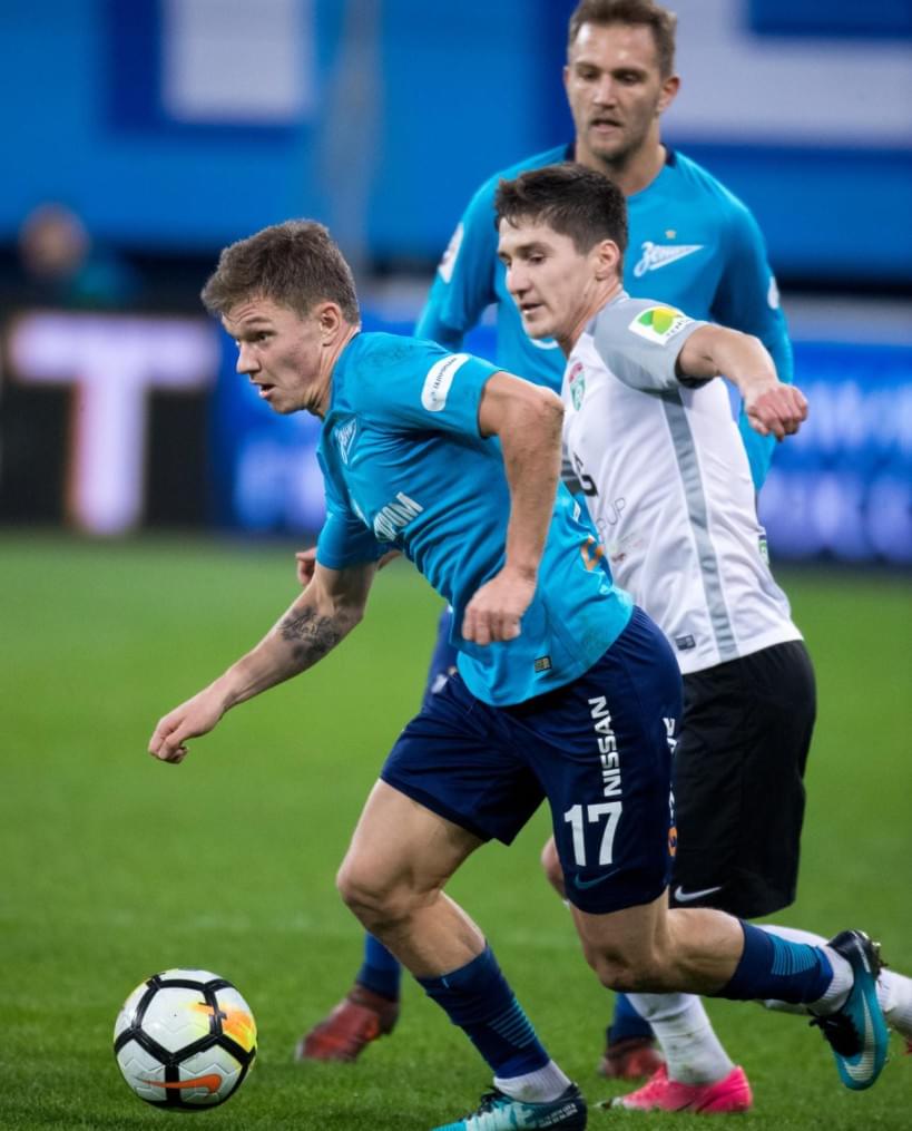 РОСГОССТРАХ-Чемпионат России 2017/18, «Зенит» — «Тосно»