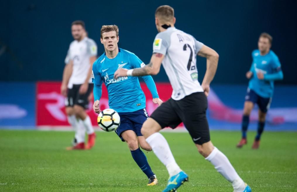 РОСГОССТРАХ-Чемпионат России 2017/18, «Зенит» — «Тосно»