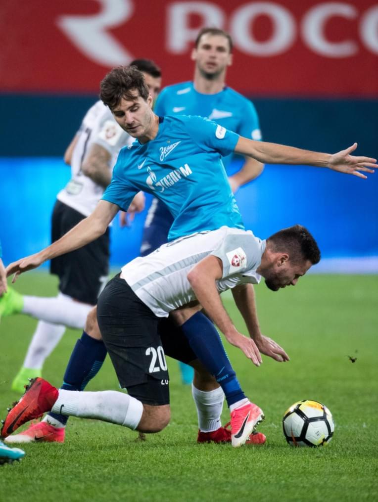 РОСГОССТРАХ-Чемпионат России 2017/18, «Зенит» — «Тосно»