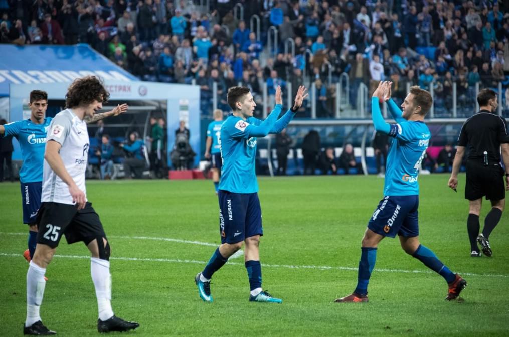 РОСГОССТРАХ-Чемпионат России 2017/18, «Зенит» — «Тосно»