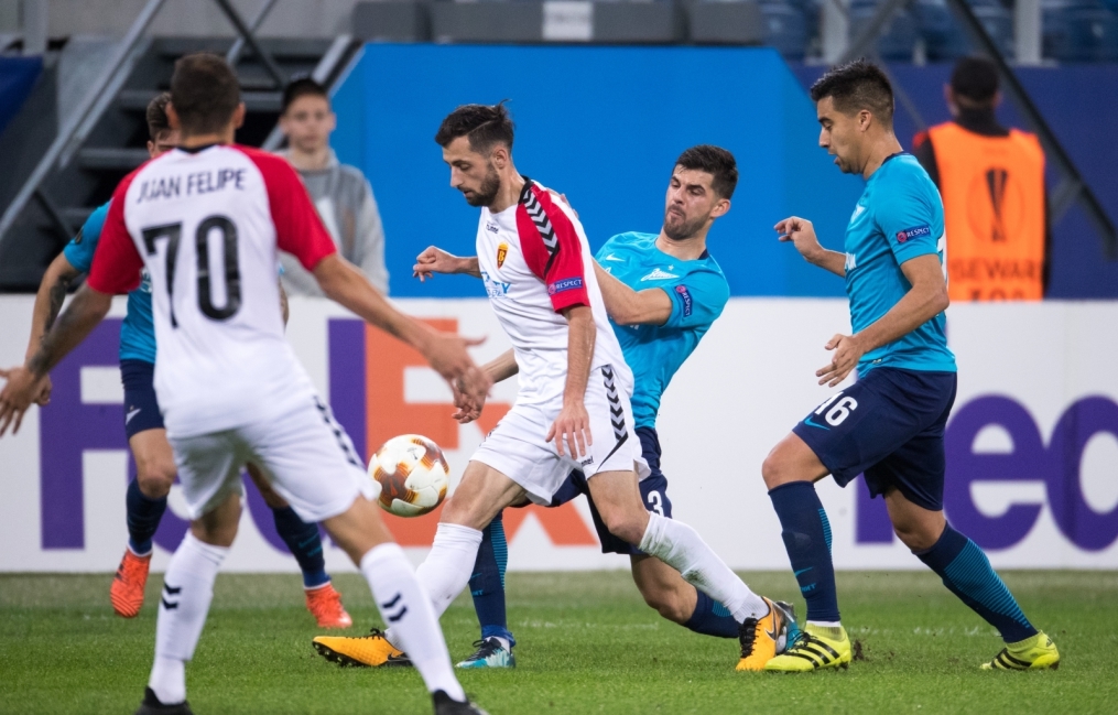 Лига Европы УЕФА 2017/18, «Зенит» — «Вардар»