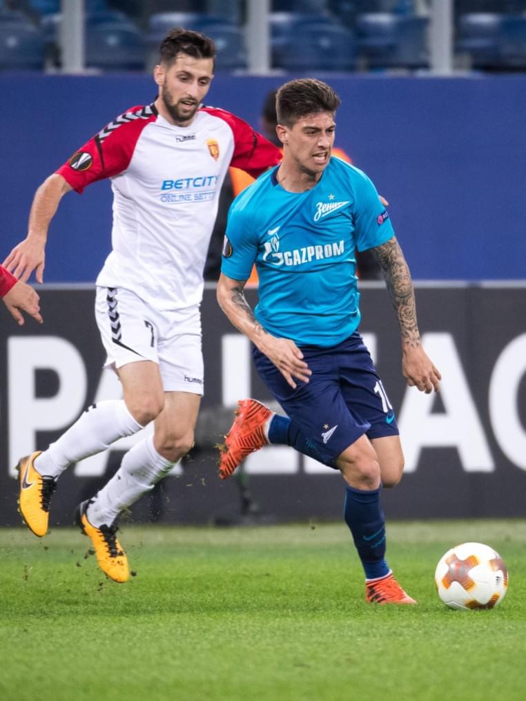 Лига Европы УЕФА 2017/18, «Зенит» — «Вардар»