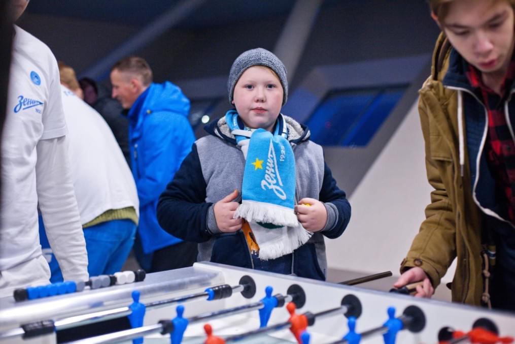 Фан-променад на матче «Зенит» — «Вардар»