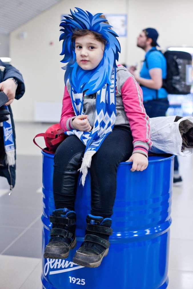 Фан-променад на матче «Зенит» — «Вардар»