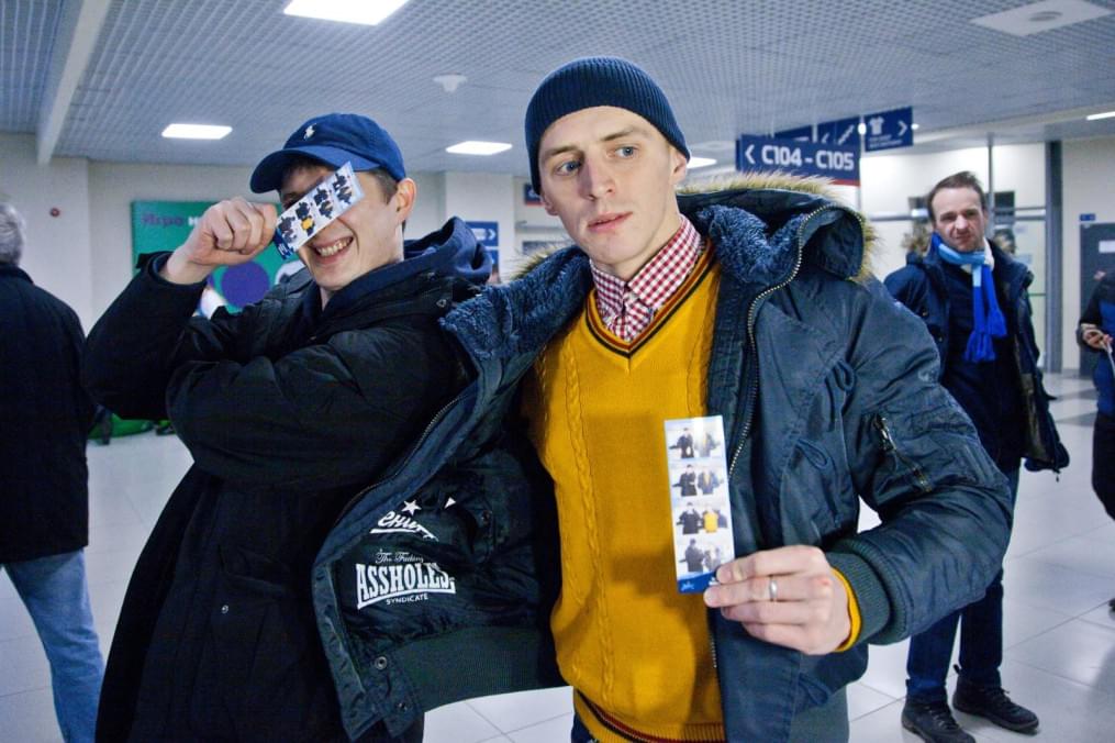 Фан-променад на матче «Зенит» — «Вардар»