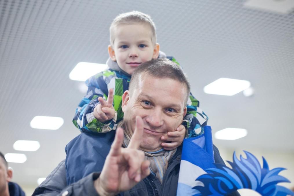 Фан-променад на матче «Зенит» — «Вардар»