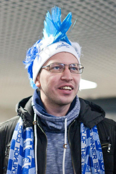 Фан-променад на матче «Зенит» — «Вардар»