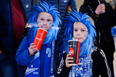 Фан-променад на матче «Зенит» — «Вардар»