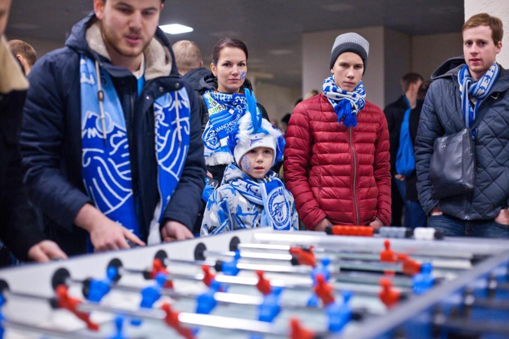 Фан-променад на матче «Зенит» — «Вардар»