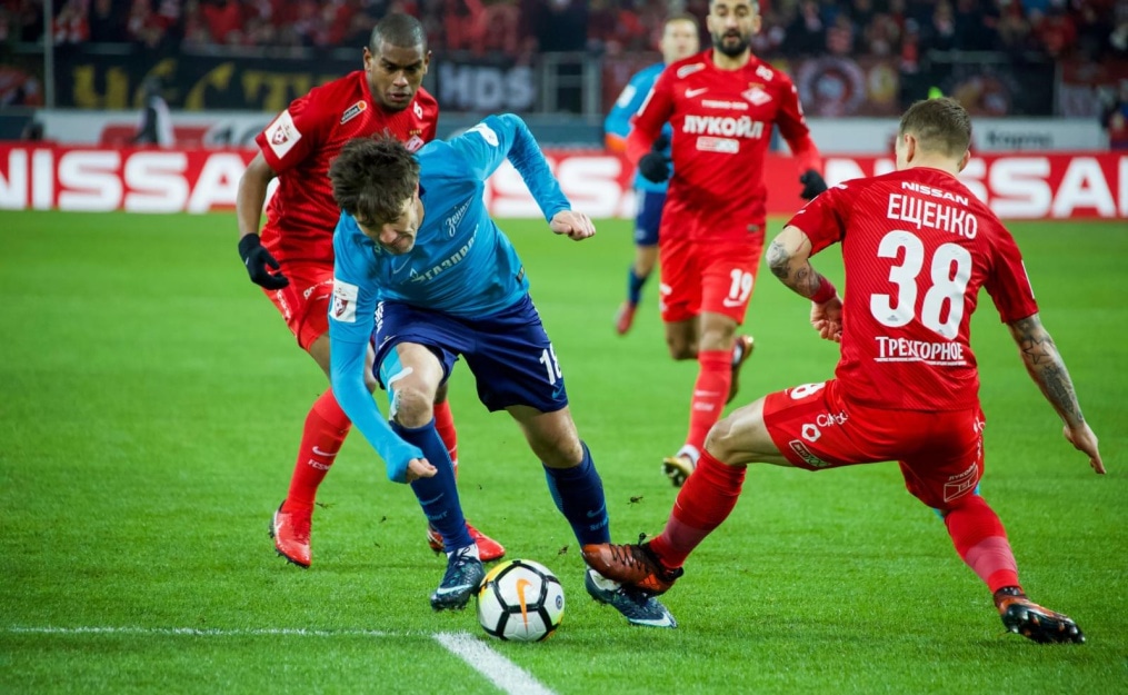 РОСГОССТРАХ-Чемпионат России 2017/18, «Спартак» — «Зенит»