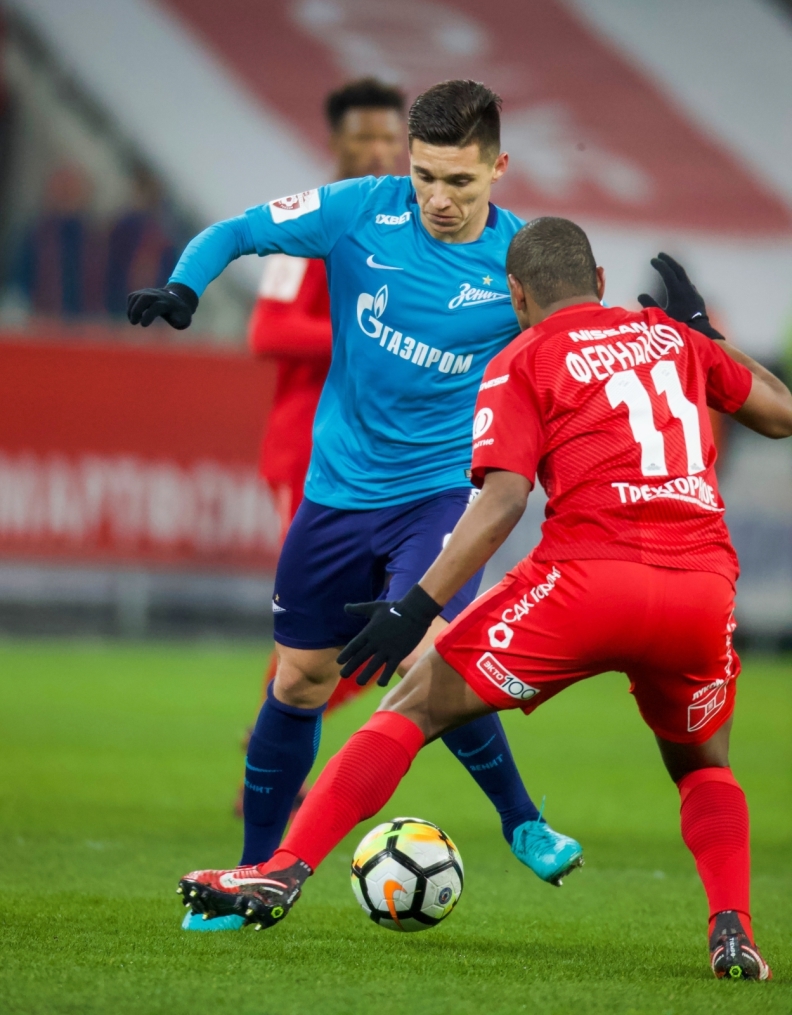 РОСГОССТРАХ-Чемпионат России 2017/18, «Спартак» — «Зенит»