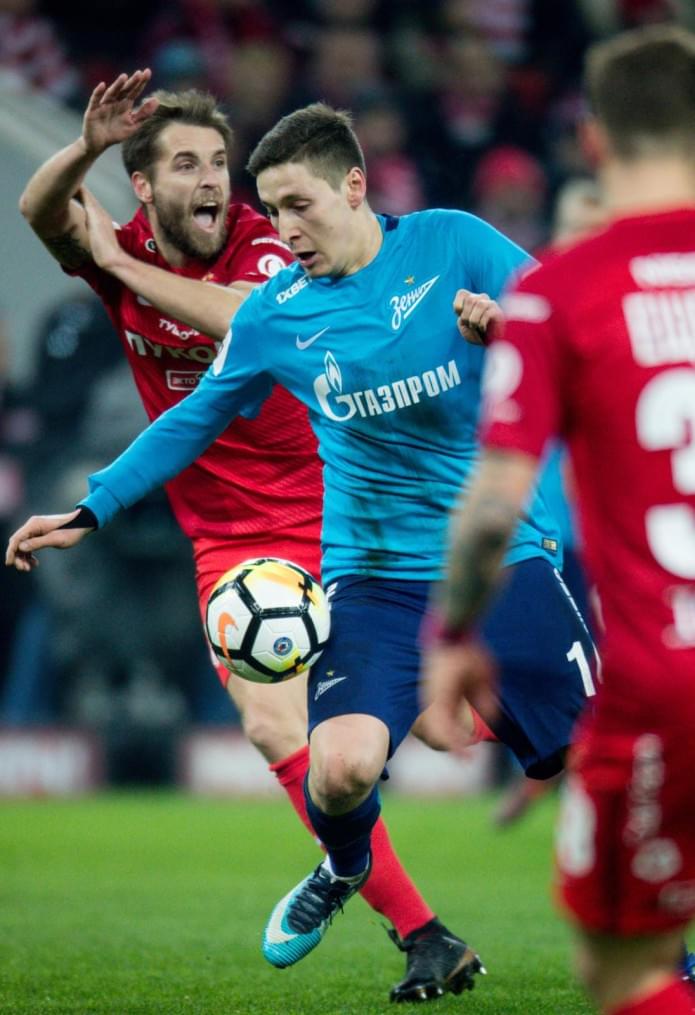 РОСГОССТРАХ-Чемпионат России 2017/18, «Спартак» — «Зенит»