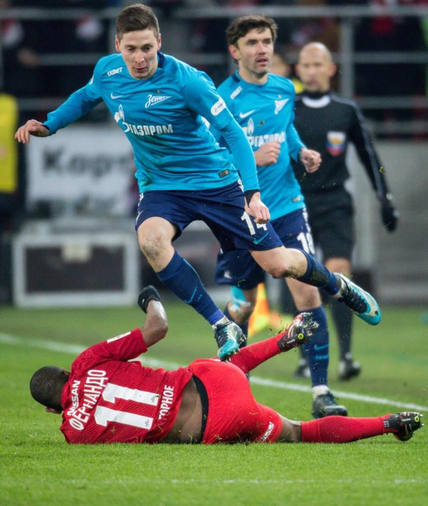 РОСГОССТРАХ-Чемпионат России 2017/18, «Спартак» — «Зенит»