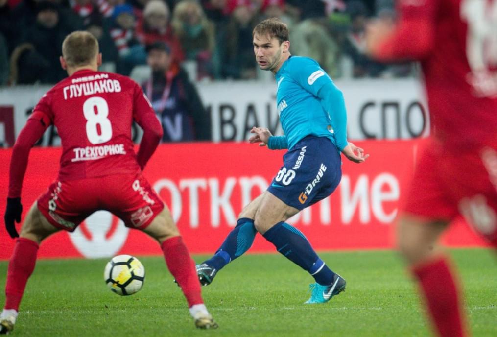 РОСГОССТРАХ-Чемпионат России 2017/18, «Спартак» — «Зенит»