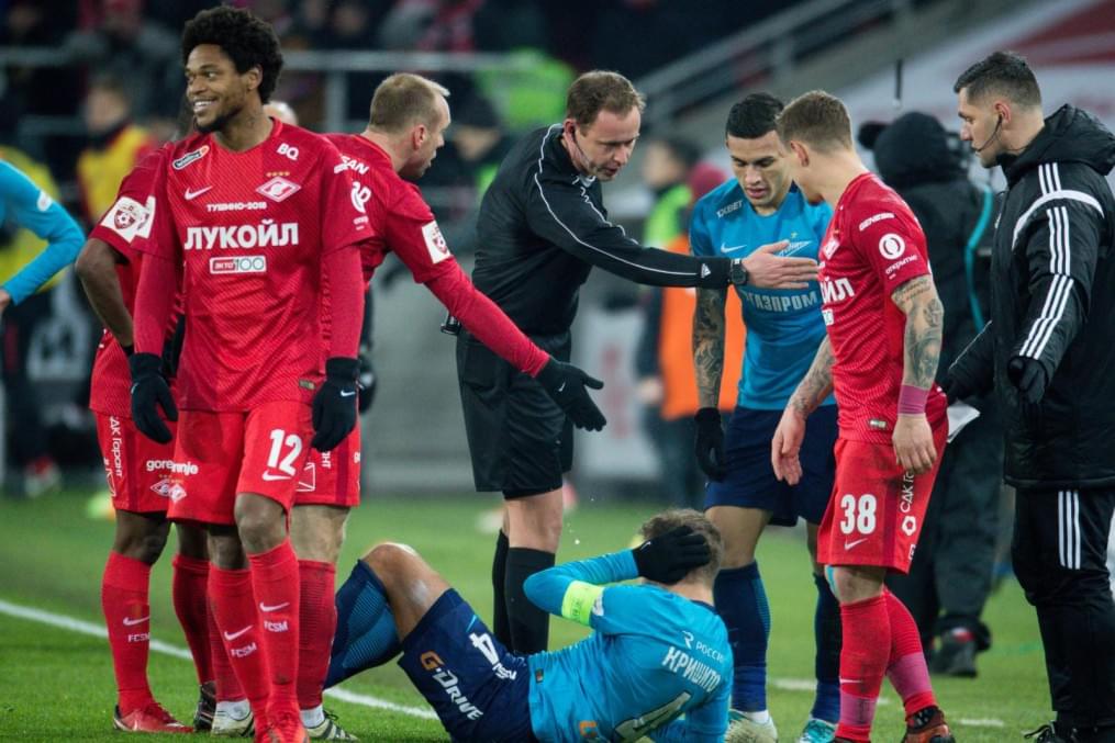РОСГОССТРАХ-Чемпионат России 2017/18, «Спартак» — «Зенит»